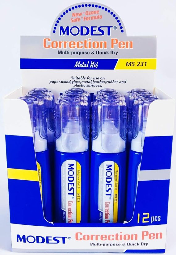 correction pen modest
